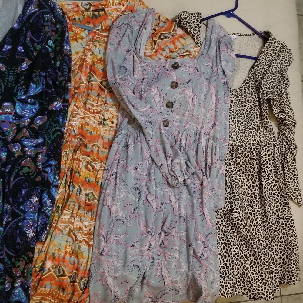 Four dresses